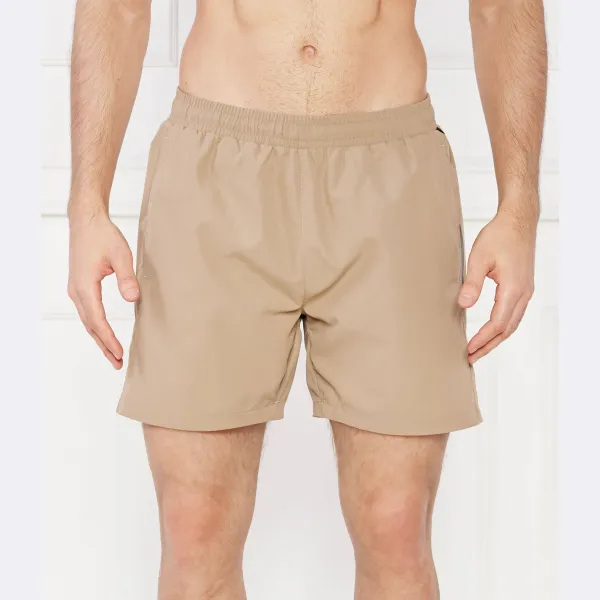 Шорты для плавания «дельфин» стандартного кроя Boss, коричневый
Шорты для плавания «дельфин» стандартного кроя Boss, коричневый