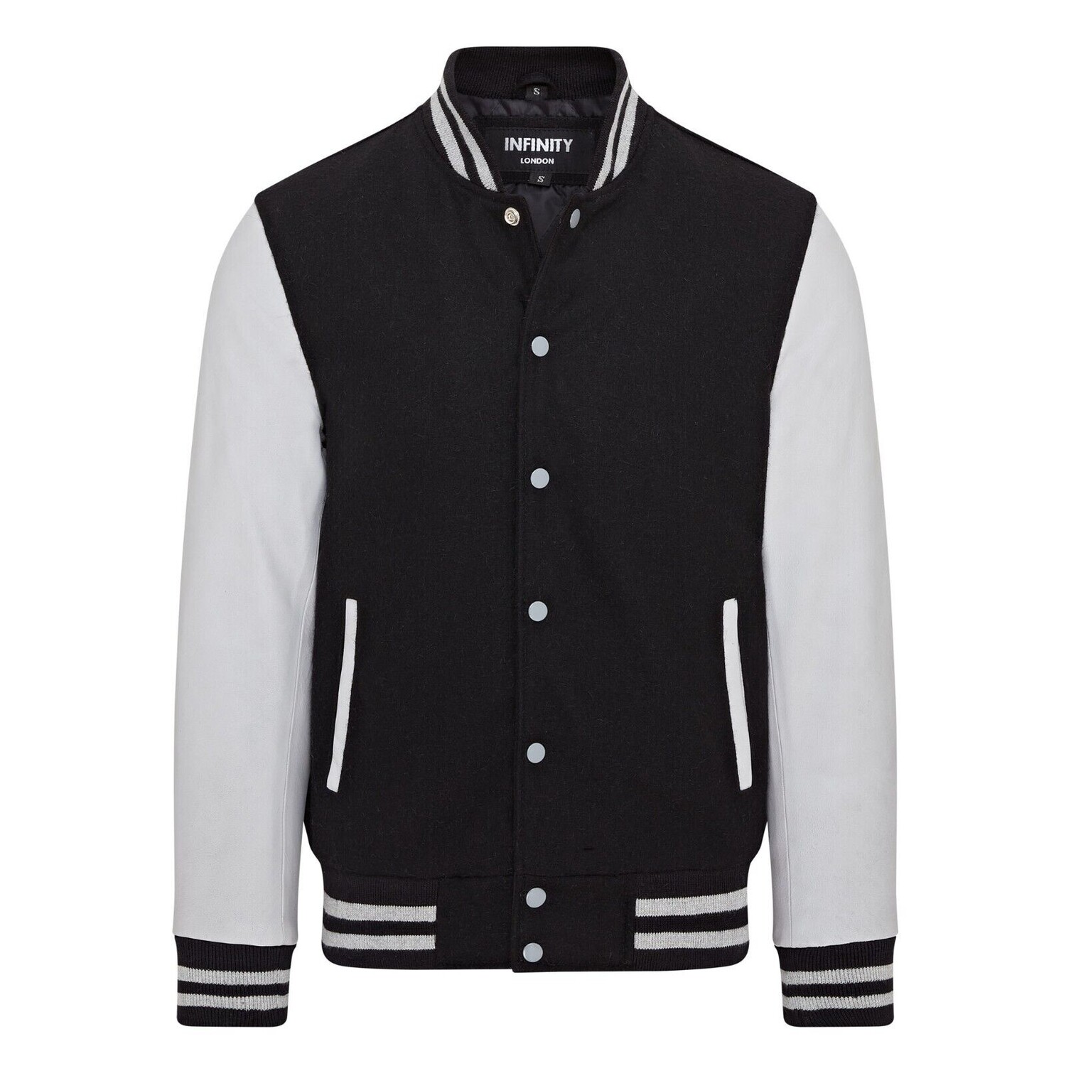 Куртка Infinity Leather Letterman College-Style Wool And Leather Baseball Genoa, черный/серый
Куртка Infinity Leather Letterman College-Style Wool And Leather Baseball Genoa, черный/серый