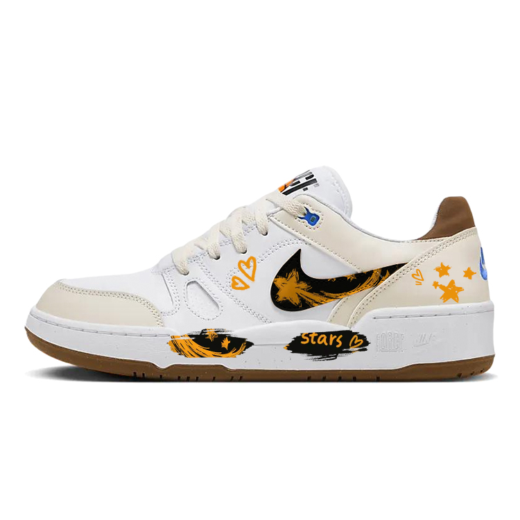 Nike Легкие, противоскользящие и износостойкие кроссовки Full Force для скейтбординга с низким верхом, мужские, коричневые
Nike Легкие, противоскользящие и износостойкие кроссовки Full Force для скейтбординга с низким верхом, мужские, коричневые