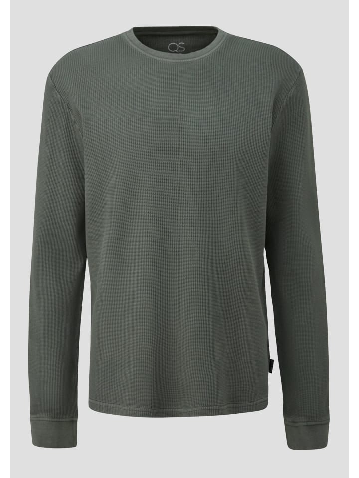 QS Футболка цвета 9711_еловой зелени
QS Футболка цвета 9711_еловой зелени