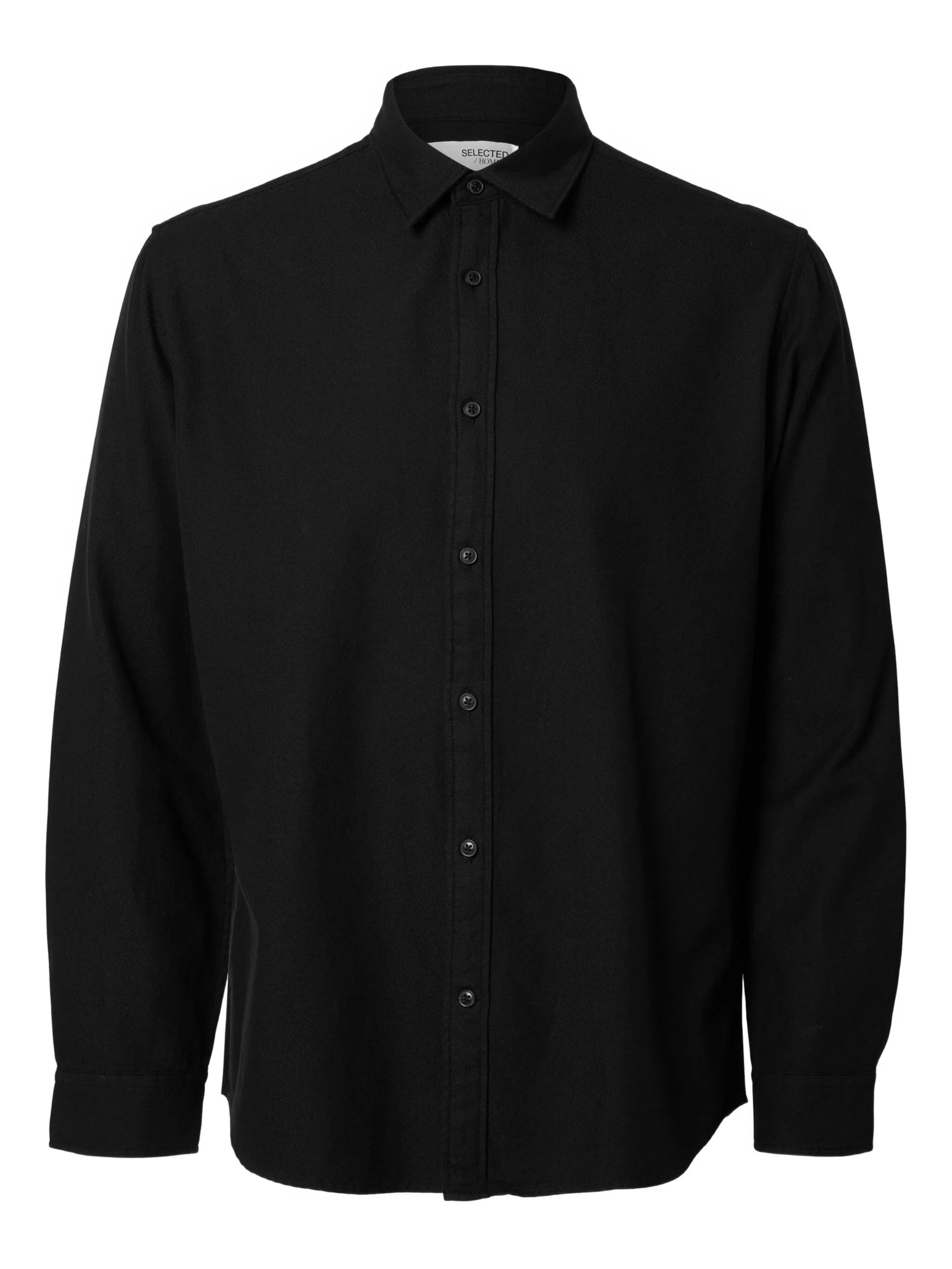 Рубашка на пуговицах Selected, черный
Рубашка на пуговицах Selected, черный