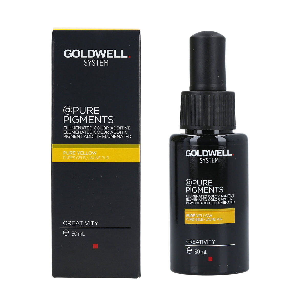 GOLDWELL, PURE PIGMENTS, Пигменты для цветных красок (ЖЕЛТЫЙ), 50 мл
GOLDWELL, PURE PIGMENTS, Пигменты для цветных красок (ЖЕЛТЫЙ), 50 мл