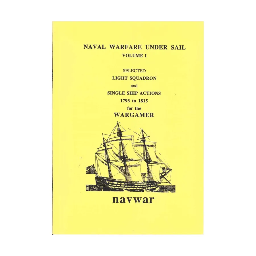 Морская война под парусом - Том №1, Miniature Rules (NavWar)
Морская война под парусом - Том №1, Miniature Rules (NavWar)