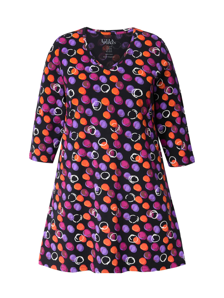 Длинная рубашка черного цвета Ulla Popken
Длинная рубашка черного цвета Ulla Popken