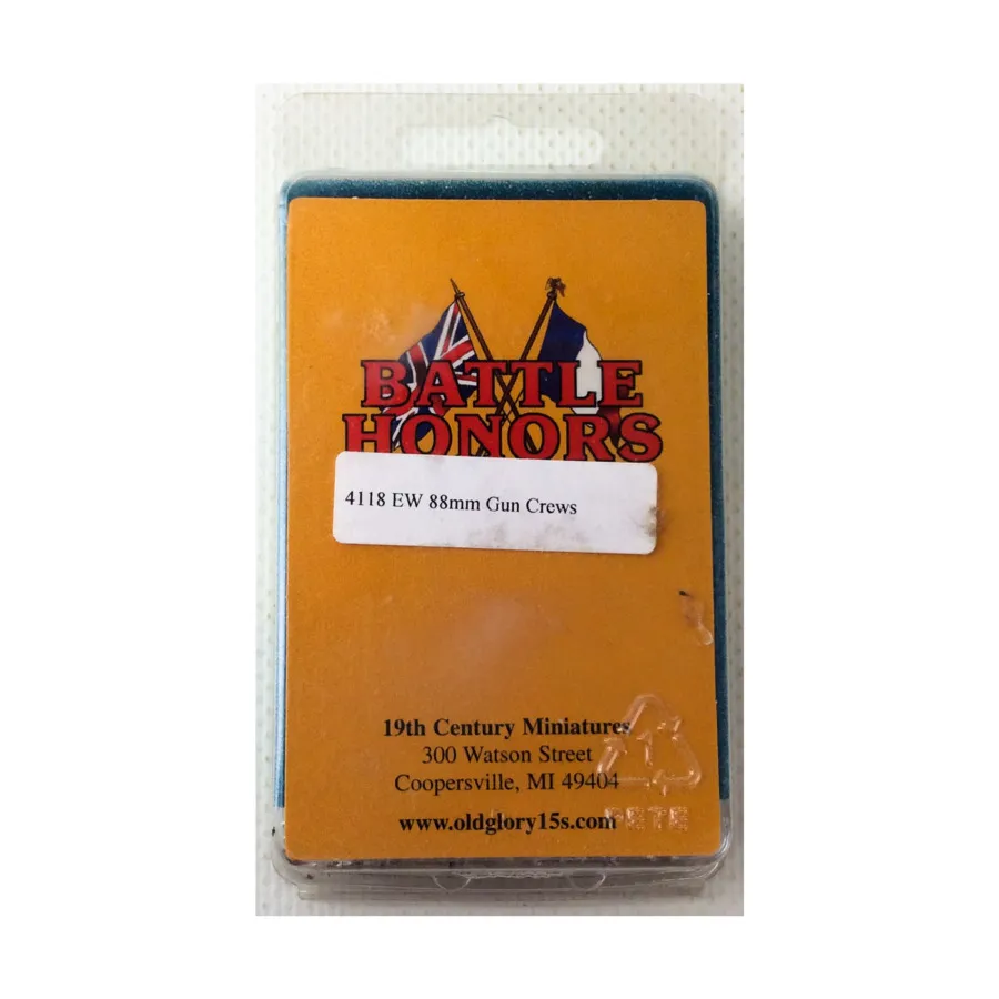 88-мм артиллерийские расчеты РЭБ, Battle Honors - WWII - Germany (25mm)
88-мм артиллерийские расчеты РЭБ, Battle Honors - WWII - Germany (25mm)