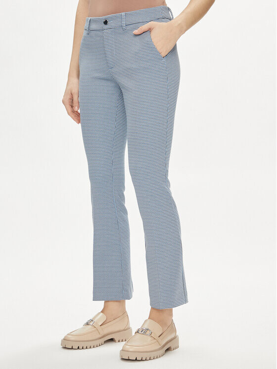 Тканевые брюки стандартного кроя Liu Jo, синий
Тканевые брюки стандартного кроя Liu Jo, синий