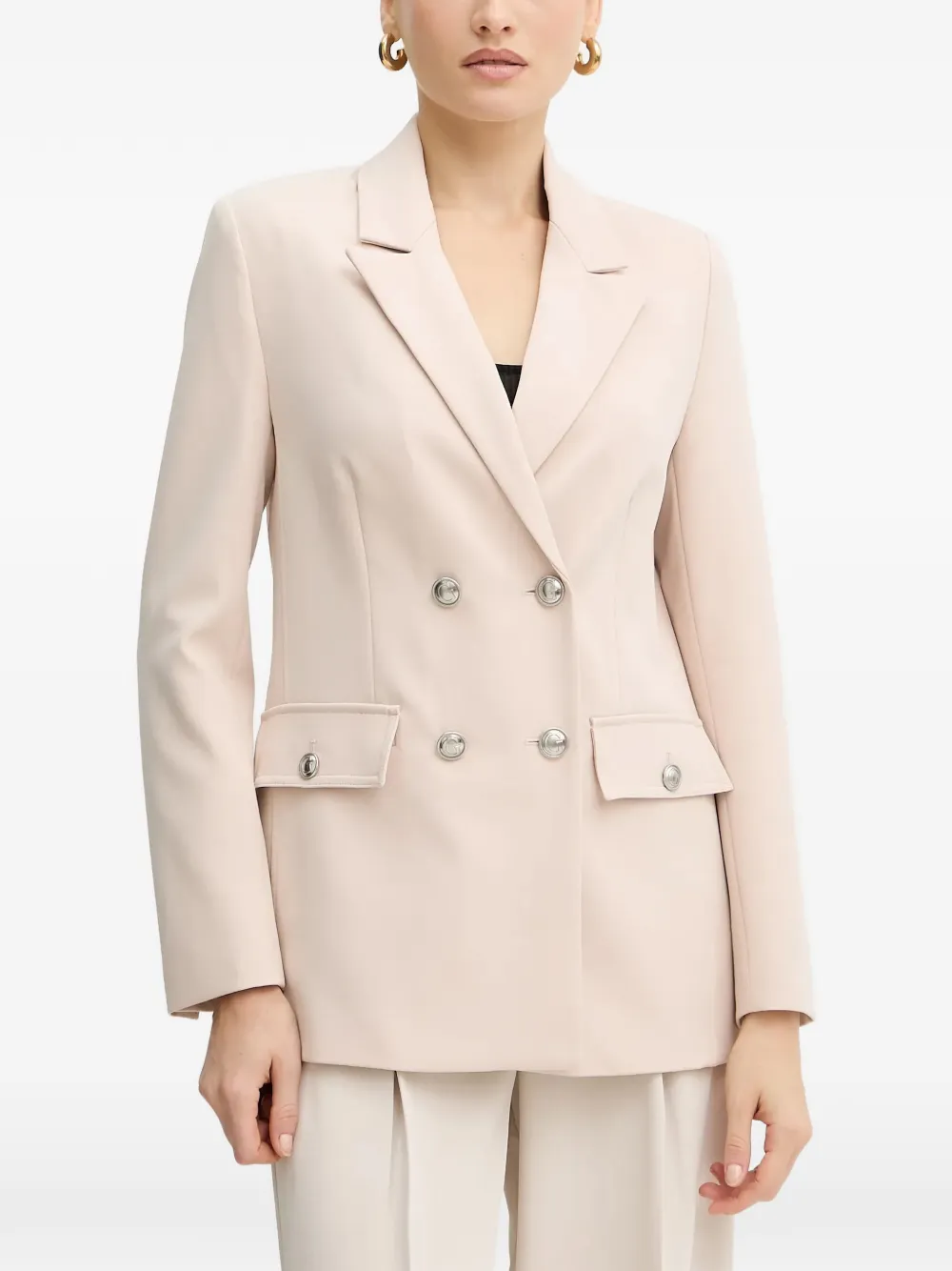 Двубортный пиджак Fiona Guess Usa, бежевый
Двубортный пиджак Fiona Guess Usa, бежевый