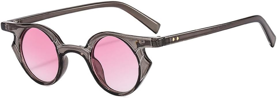 Модные маленькие солнцезащитные очки «кошачий глаз» для женщин, ретро-стиль с заклепками, мужские трендовые панк-очки с круглыми линзами, солнцезащитные очки UV400 TKKTLLT, Gray Pink Gradient
Модные маленькие солнцезащитные очки «кошачий глаз» для женщин, ретро-стиль с заклепками, мужские трендовые панк-очки с круглыми линзами, солнцезащитные очки UV400 TKKTLLT, Gray Pink Gradient