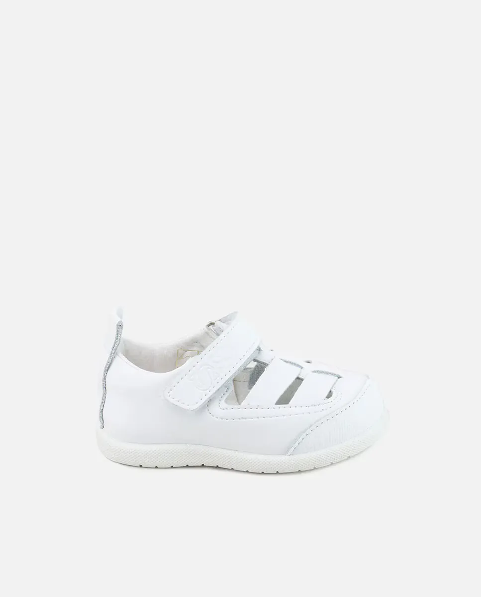 Детские сандалии из мягкой моющейся кожи Eli 1957, белый
Детские сандалии из мягкой моющейся кожи Eli 1957, белый