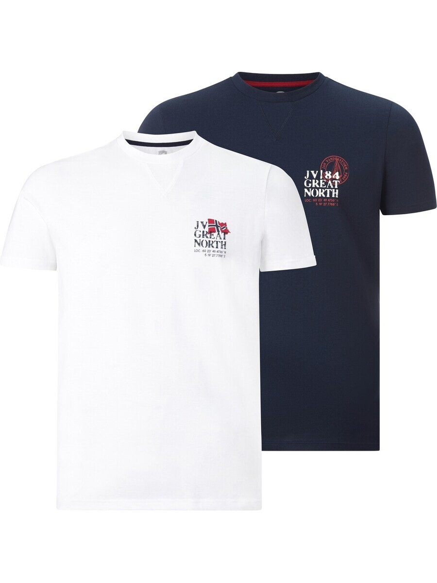 Футболка Jan Vanderstorm Adeke, цвет Blue/White
Футболка Jan Vanderstorm Adeke, цвет Blue/White