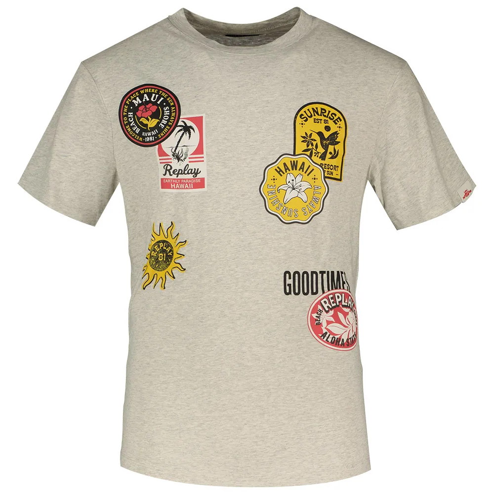 Футболка с коротким рукавом Replay M3040.000.23814N, бежевый
Футболка с коротким рукавом Replay M3040.000.23814N, бежевый