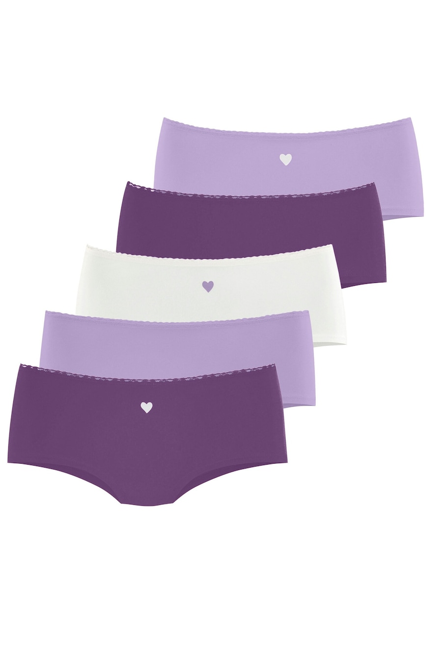 Бой-шорты LASCANA, Blackberry/Light Purple/White
Бой-шорты LASCANA, Blackberry/Light Purple/White