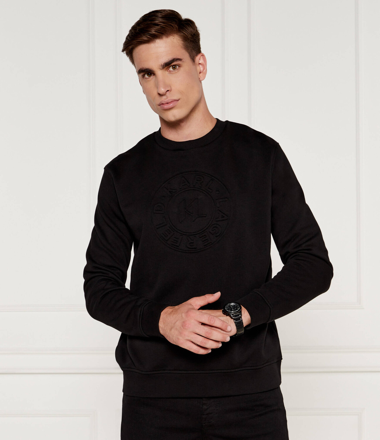 Толстовка Karl Lagerfeld Regular Fit, черный
Толстовка Karl Lagerfeld Regular Fit, черный