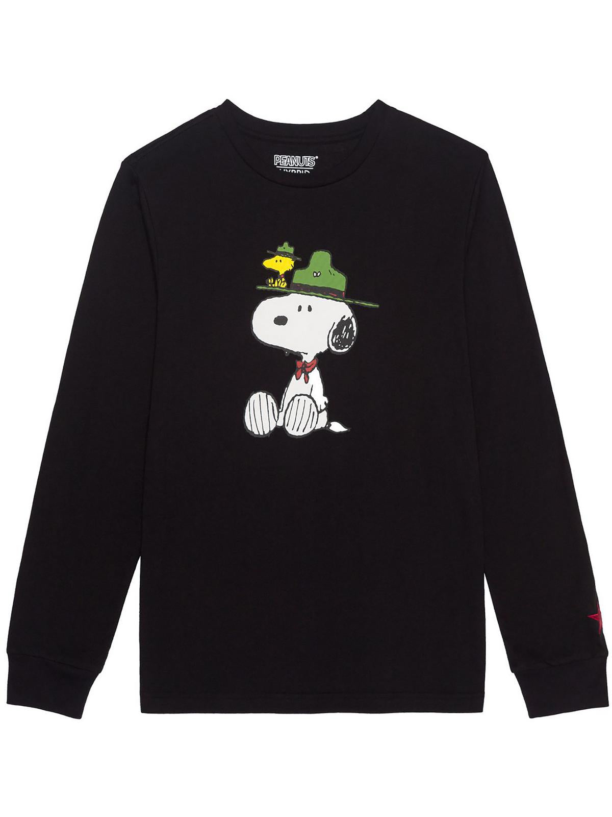 Футболка мужская Peanuts Beagle Scout с рисунком Снупи Вудстока Hybrid Apparel, черный
Футболка мужская Peanuts Beagle Scout с рисунком Снупи Вудстока Hybrid Apparel, черный