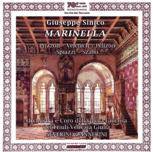 CD диск Sinico, Giuseppe / Cappello, Franceso / Zannerini: Marinella (1873)
CD диск Sinico, Giuseppe / Cappello, Franceso / Zannerini: Marinella (1873)