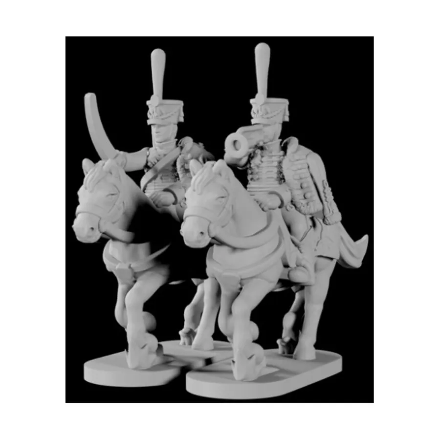 Русское гусарское (гусарское) командование в Позднем Шако, ESR Napoleonics Miniatures - Russia (10mm)
Русское гусарское (гусарское) командование в Позднем Шако, ESR Napoleonics Miniatures - Russia (10mm)