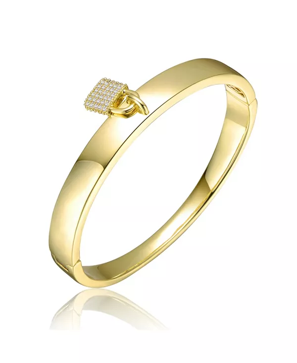 Браслет-Подвеска в виде замка с покрытием из 14-каратного желтого золота и кубическим цирконием Rachel Glauber, gold
Браслет-Подвеска в виде замка с покрытием из 14-каратного желтого золота и кубическим цирконием Rachel Glauber, gold