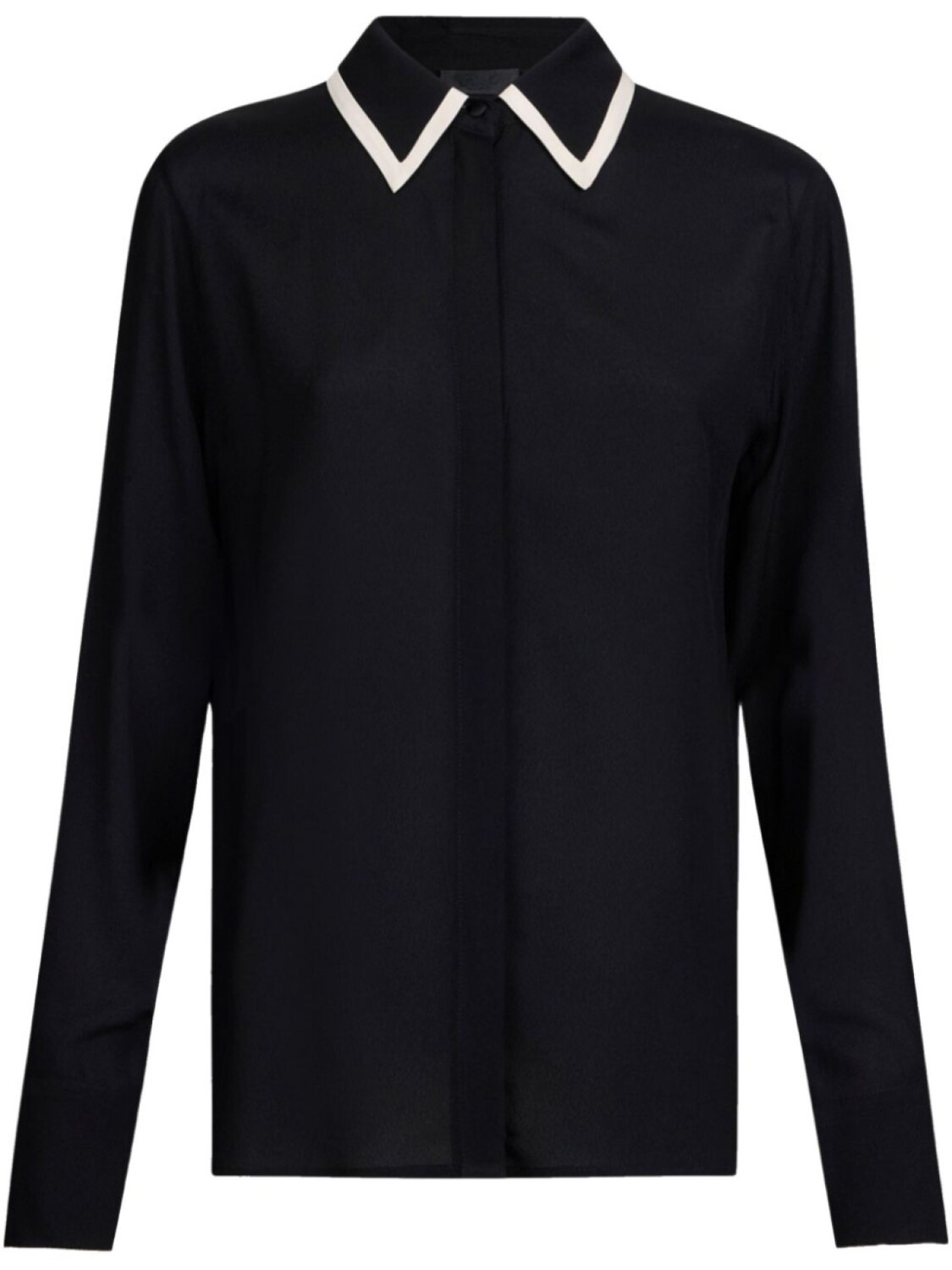 Черный крепдешиновый топ LIU JO
Черный крепдешиновый топ LIU JO