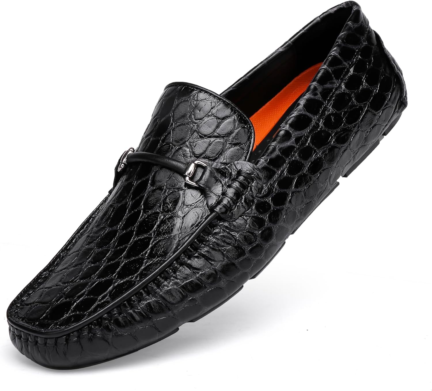 Мужские премиальные кожаные туфли с принтом под аллигатора, с пряжкой, для вечеринок, слипоны, пенни-лоферы, мокасины Golden Coxes Family, черный
Мужские премиальные кожаные туфли с принтом под аллигатора, с пряжкой, для вечеринок, слипоны, пенни-лоферы, мокасины Golden Coxes Family, черный