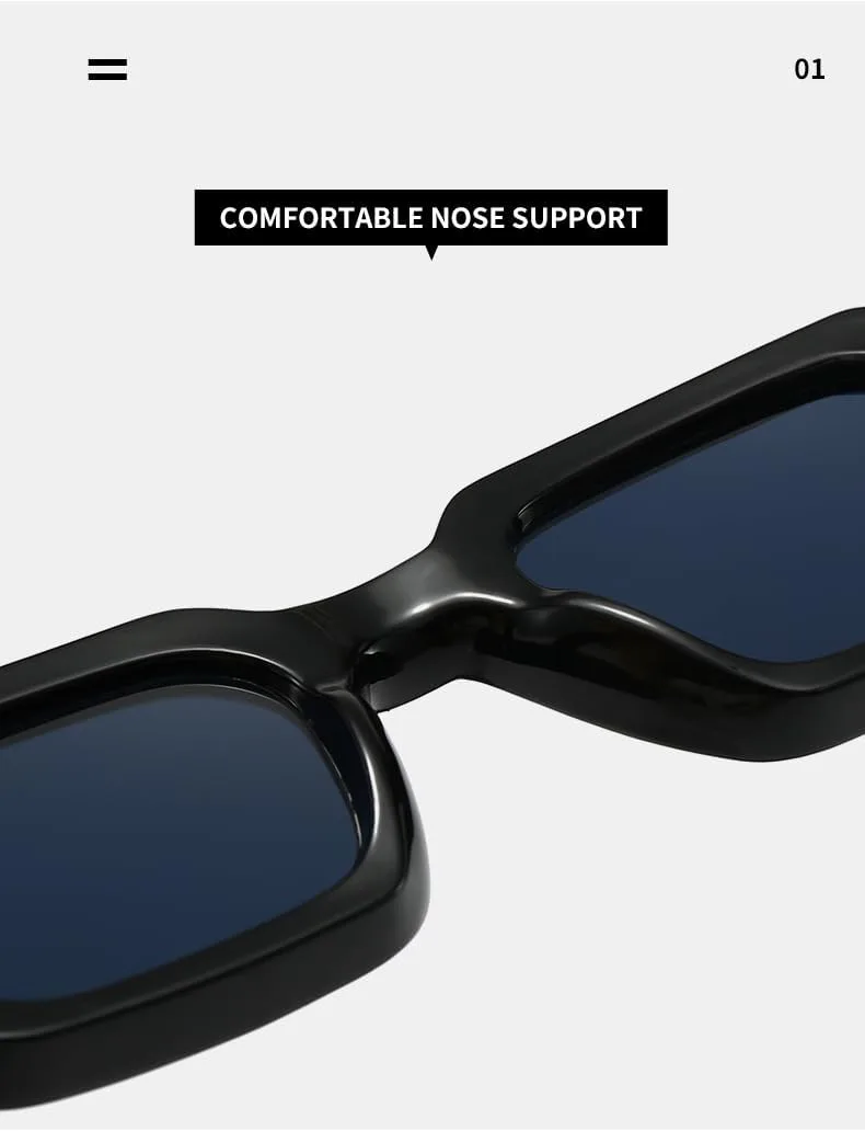 Солнцезащитные очки в стиле ретро квадратной формы для женщин и мужчин, защита UV400, модная оправа из поликарбоната, различные цветовые варианты Generic, Hawksbill
Солнцезащитные очки в стиле ретро квадратной формы для женщин и мужчин, защита UV400, модная оправа из поликарбоната, различные цветовые варианты Generic, Hawksbill