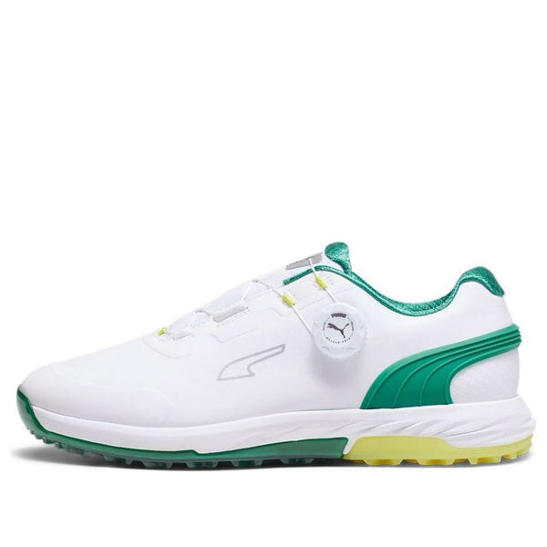 Кроссовки alphacat nitro disc golf ' white archive green yellow burst' Puma, белый
Кроссовки alphacat nitro disc golf ' white archive green yellow burst' Puma, белый