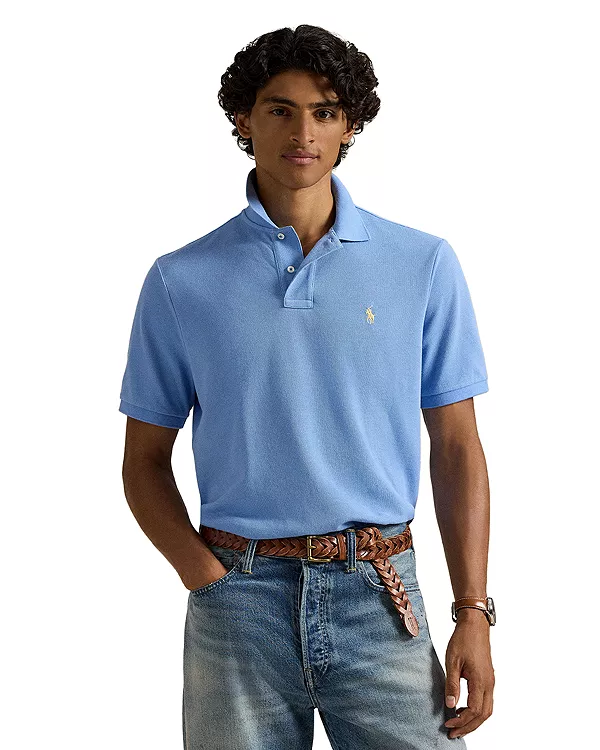 Знаменитая сетчатая рубашка-поло Polo Ralph Lauren, синий
Знаменитая сетчатая рубашка-поло Polo Ralph Lauren, синий