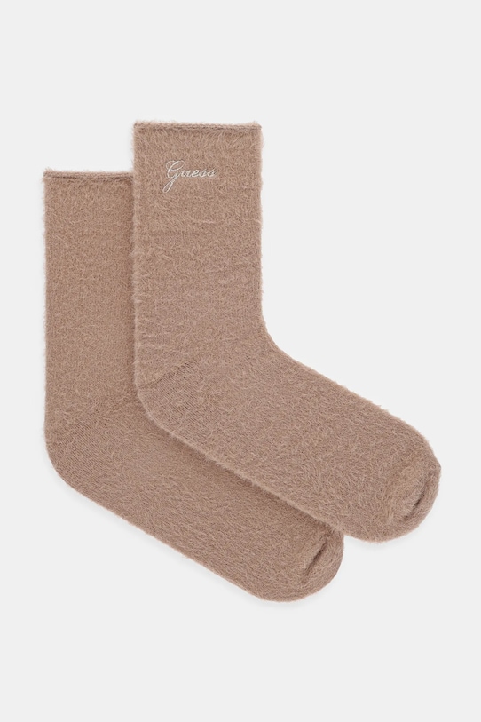 Пушистые носки Guess, бежевый
Пушистые носки Guess, бежевый
