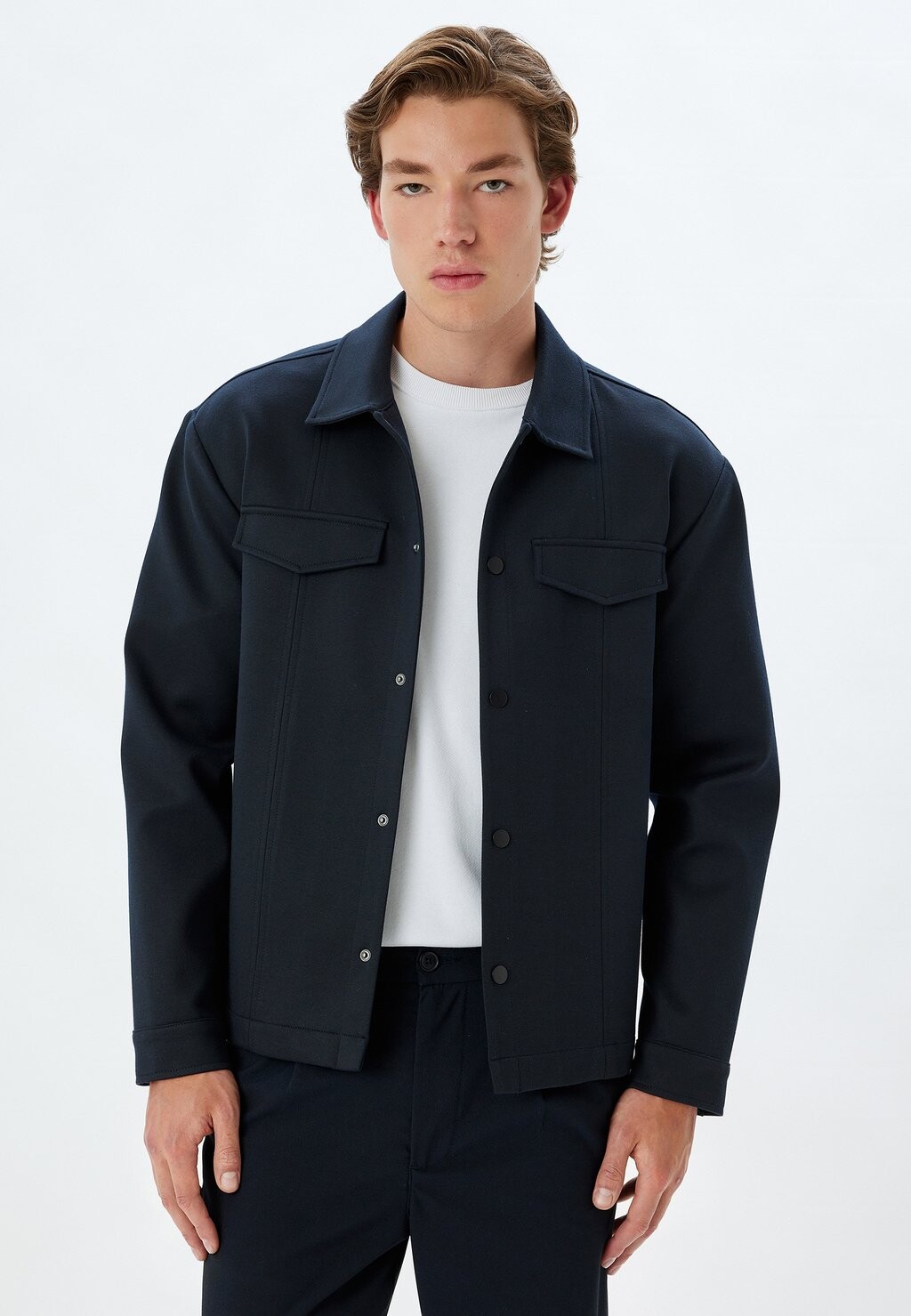 Летняя куртка Koton, темно-синий
Летняя куртка Koton, темно-синий