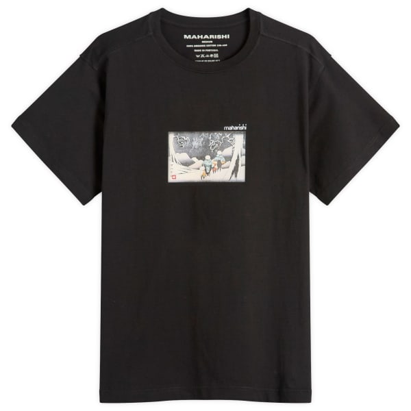 Путешественники в снегу футболка Maharishi, black
Путешественники в снегу футболка Maharishi, black