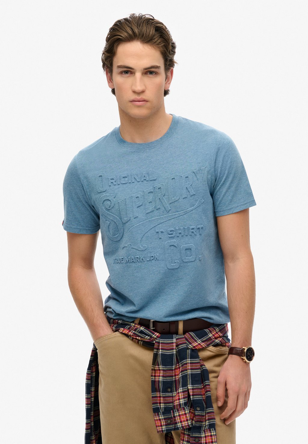 Футболка с принтом WORKWEAR EMBOSSED Superdry, синий
Футболка с принтом WORKWEAR EMBOSSED Superdry, синий