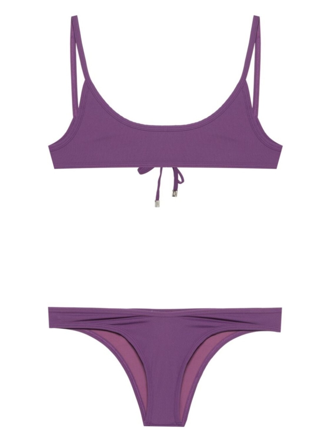 The Attico бикини в рубчик, фиолетовый
The Attico бикини в рубчик, фиолетовый