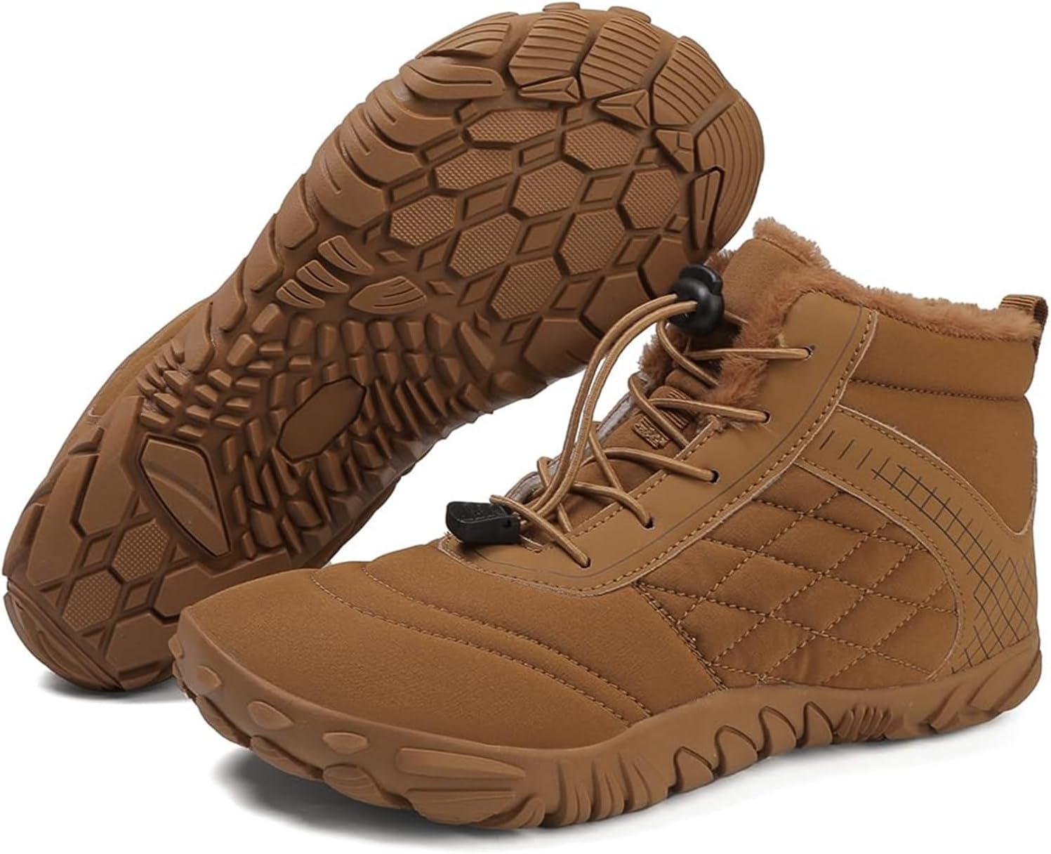 Мужские зимние походные ботинки, теплые, без шнуровки, с нулевым перепадом высоты, широким носком, шнуровкой, минималистичные, водонепроницаемые Xdfvc, коричневый
Мужские зимние походные ботинки, теплые, без шнуровки, с нулевым перепадом высоты, широким носком, шнуровкой, минималистичные, водонепроницаемые Xdfvc, коричневый