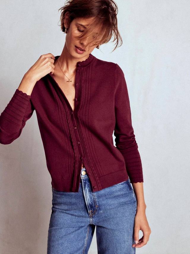 Кардиган Angela Cotton с отделкой в виде ракушки Boden
Кардиган Angela Cotton с отделкой в виде ракушки Boden