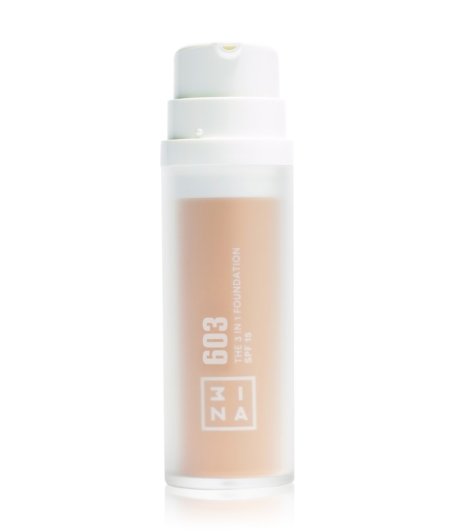 Жидкая основа 3INA The 3 in 1 Foundation SPF 15, Nr. 603 - Ultra light neutral, 30 ml
Жидкая основа 3INA The 3 in 1 Foundation SPF 15, Nr. 603 - Ultra light neutral, 30 ml