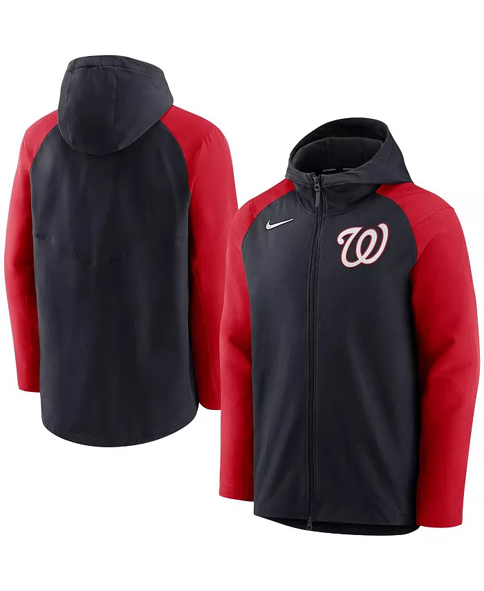 Мужская синяя с красным худи-куртка Washington Nationals Authentic Collection на молнии Nike
Мужская синяя с красным худи-куртка Washington Nationals Authentic Collection на молнии Nike