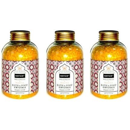 Соль для ванн Wellness Bath and Foot Crystals с ароматом арганы 600G, Sence
Соль для ванн Wellness Bath and Foot Crystals с ароматом арганы 600G, Sence