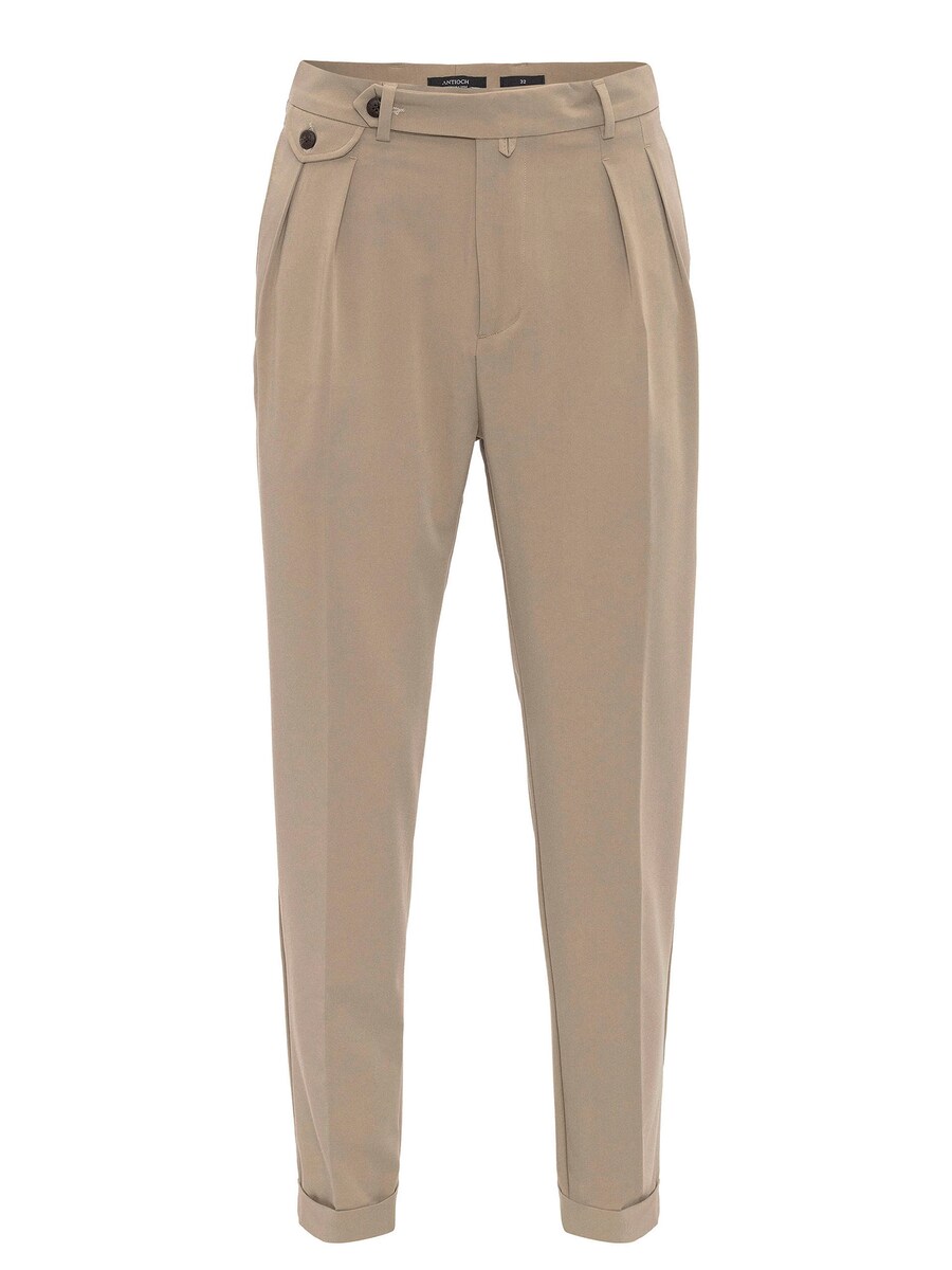 Зауженные брюки в складку спереди Antioch, бежевый
Зауженные брюки в складку спереди Antioch, бежевый