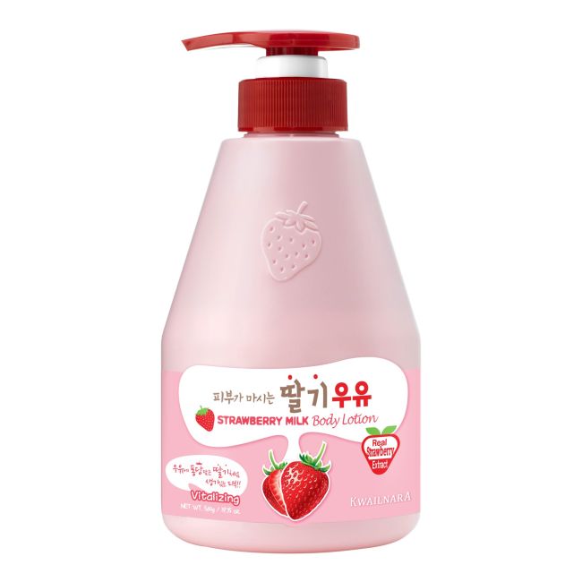 Гель для душа с клубничным молоком Kwailnara, 560 гр
Гель для душа с клубничным молоком Kwailnara, 560 гр