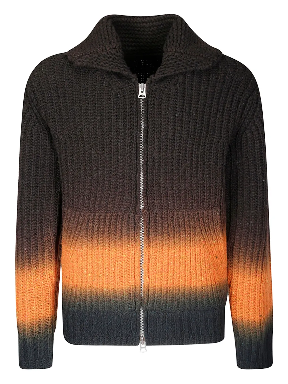 Вязаный кардиган с высоким воротом Sacai, черный
Вязаный кардиган с высоким воротом Sacai, черный