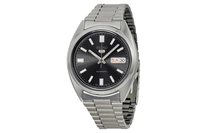 SEIKO Часы Automatic Mechanical Movement Stainless Steel Strap Watch Men's Watch Black Dial, Black Dial
SEIKO Часы Automatic Mechanical Movement Stainless Steel Strap Watch Men's Watch Black Dial, Black Dial