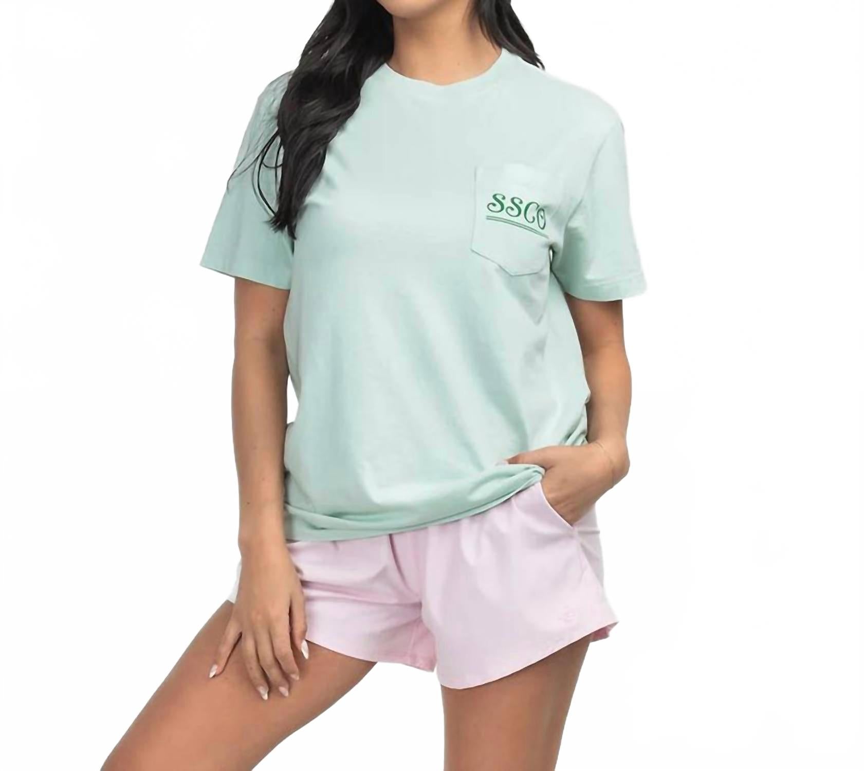 Идеальная футболка в прохладном мятном цвете Southern Shirt Company
Идеальная футболка в прохладном мятном цвете Southern Shirt Company