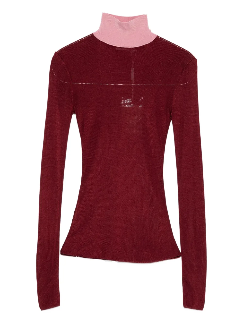 Свитер с высоким воротом и длинными рукавами Self-Portrait, красный
Свитер с высоким воротом и длинными рукавами Self-Portrait, красный