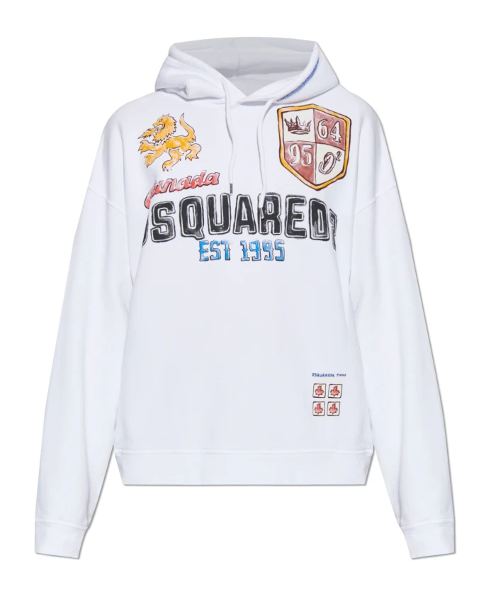 Толстовки и худи Dsquared2, белый
Толстовки и худи Dsquared2, белый