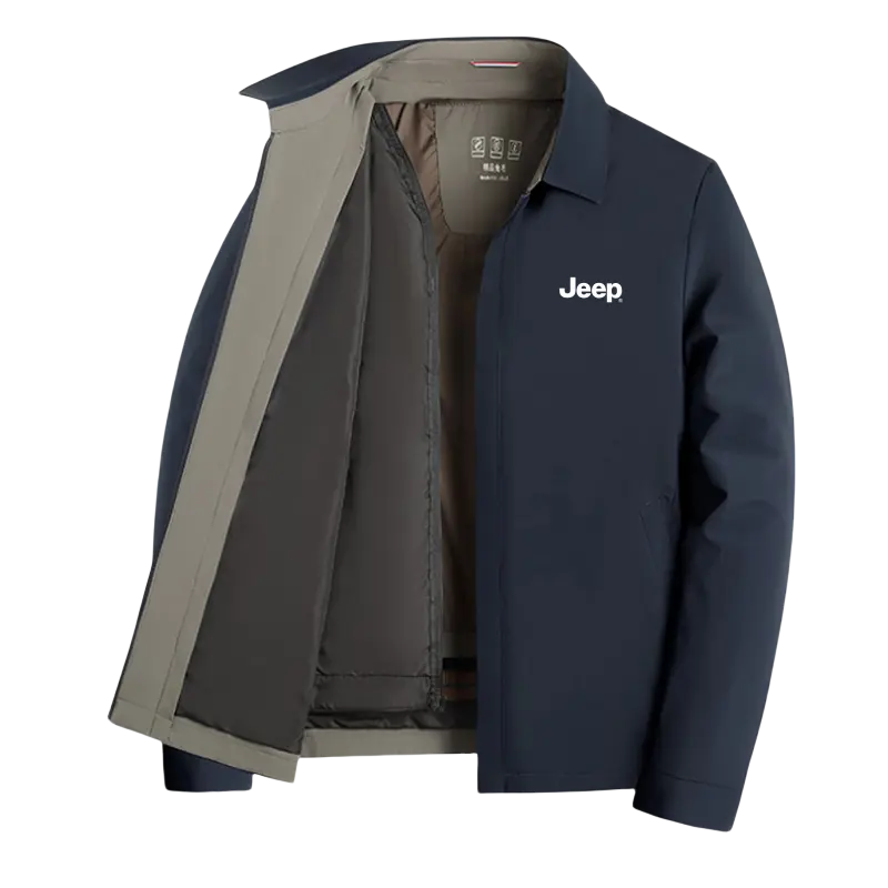 Пуховик Unisex Lapel Thickened Jeep, темно-синий
Пуховик Unisex Lapel Thickened Jeep, темно-синий