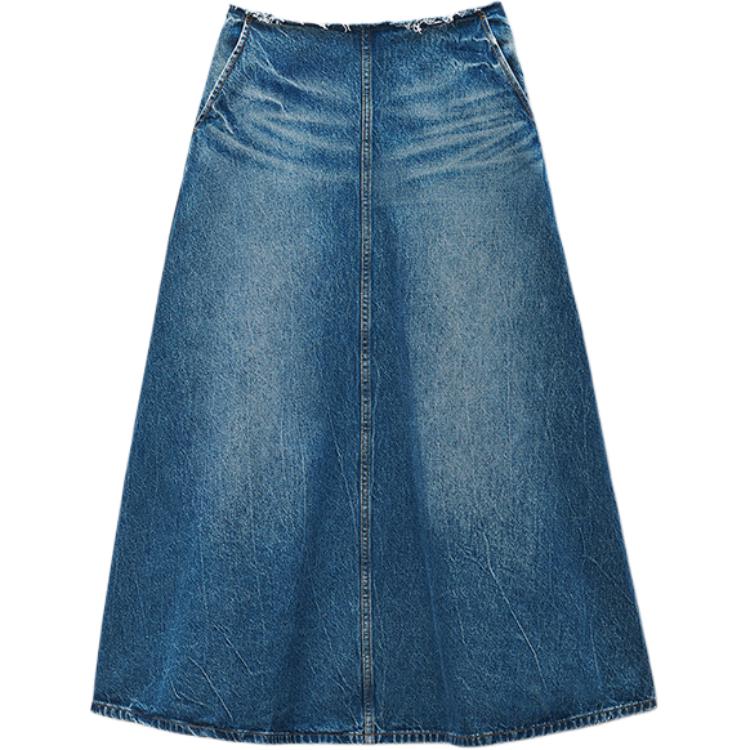 Джинсовая длинная юбка женская Alexander Wang, vintage marble синий
Джинсовая длинная юбка женская Alexander Wang, vintage marble синий