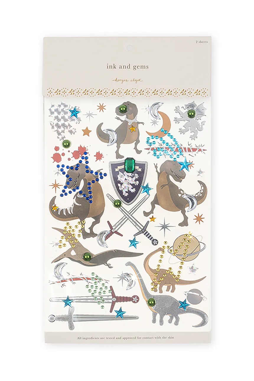 Набор аксессуаров для укладки GEM STONES AND TATTOOS Konges Sløjd, синий
Набор аксессуаров для укладки GEM STONES AND TATTOOS Konges Sløjd, синий