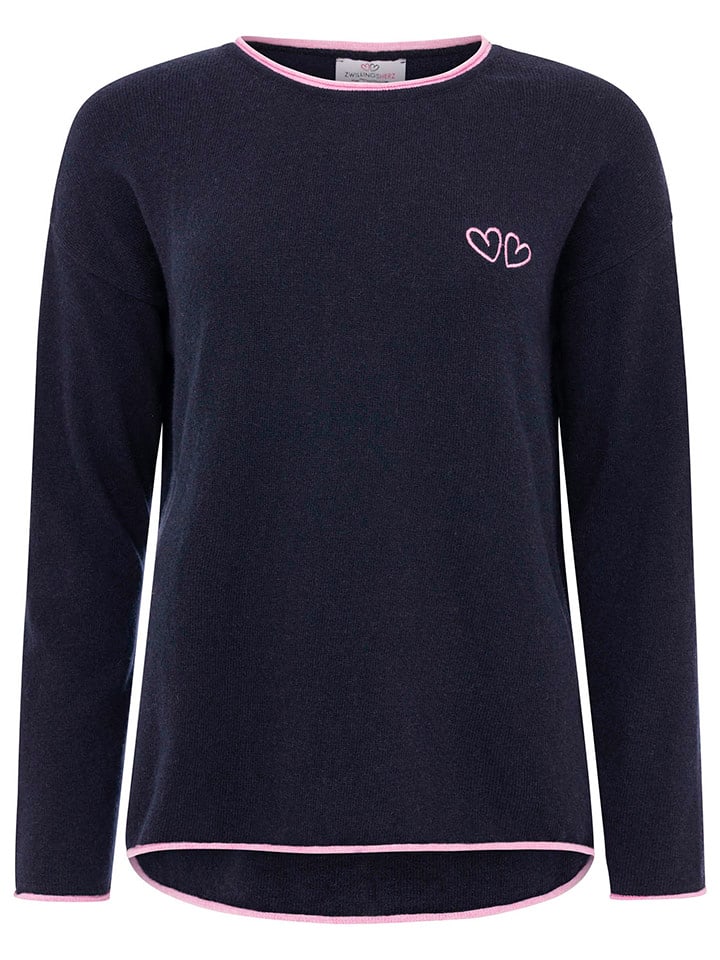 Пуловер Zwillingsherz, темно-синий
Пуловер Zwillingsherz, темно-синий