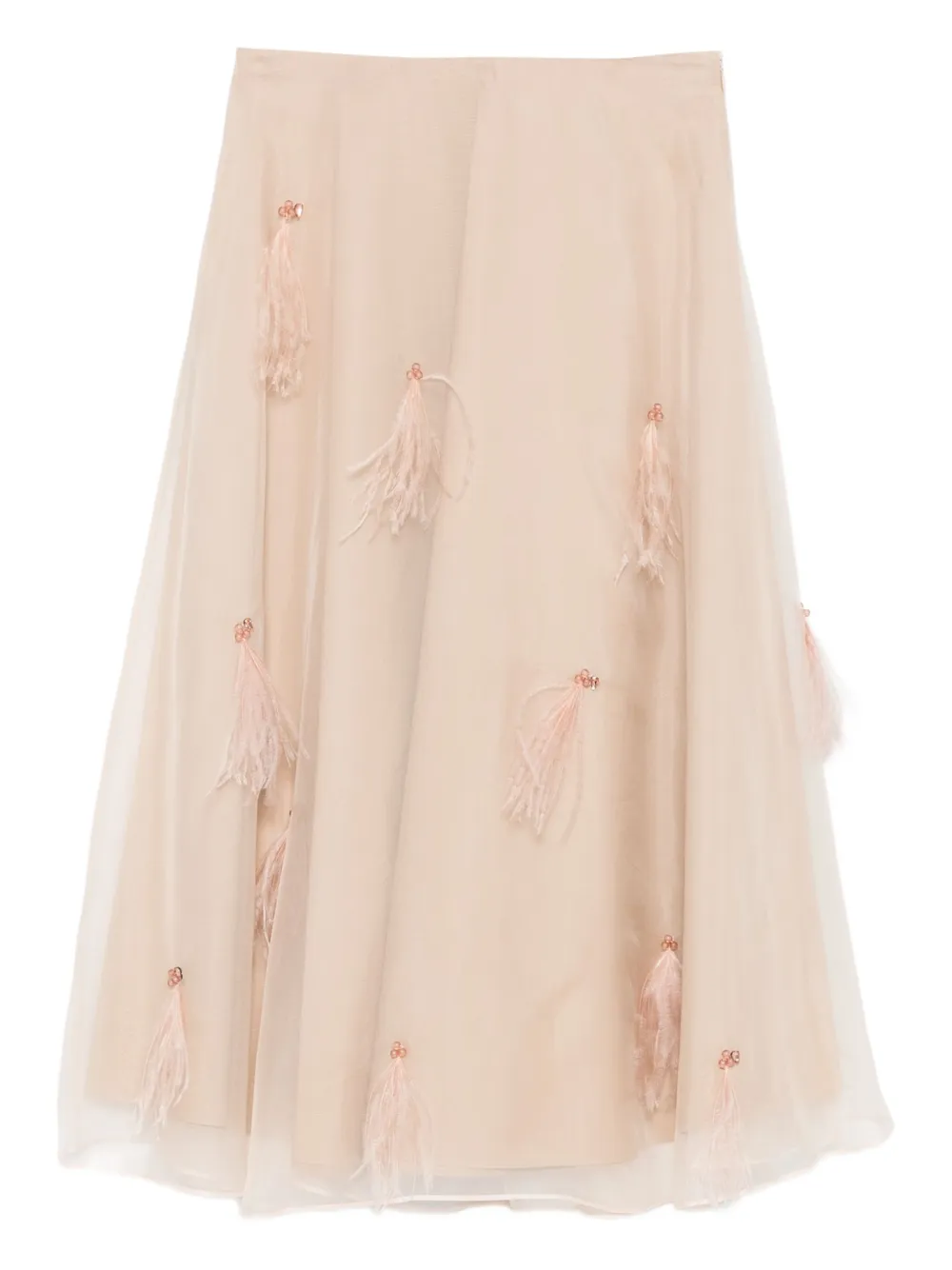 Юбка из тюля с перьями Dorothee Schumacher, нейтральный
Юбка из тюля с перьями Dorothee Schumacher, нейтральный