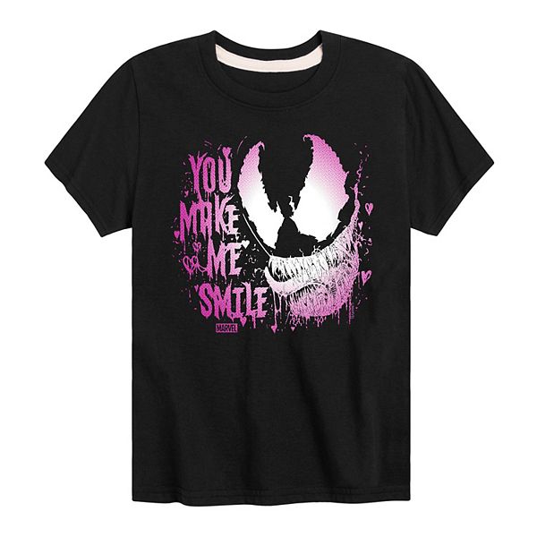 Футболка с принтом Venom you make me smile для мальчиков 8-20 Marvel
Футболка с принтом Venom you make me smile для мальчиков 8-20 Marvel