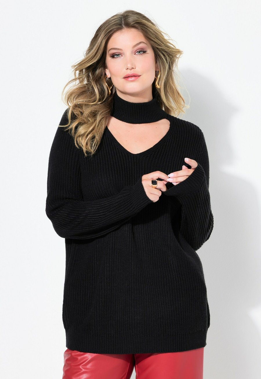 Джемпер MIAMODA REGULAR FIT V-AUSSCHNITT MIT CHOKER, Black
Джемпер MIAMODA REGULAR FIT V-AUSSCHNITT MIT CHOKER, Black